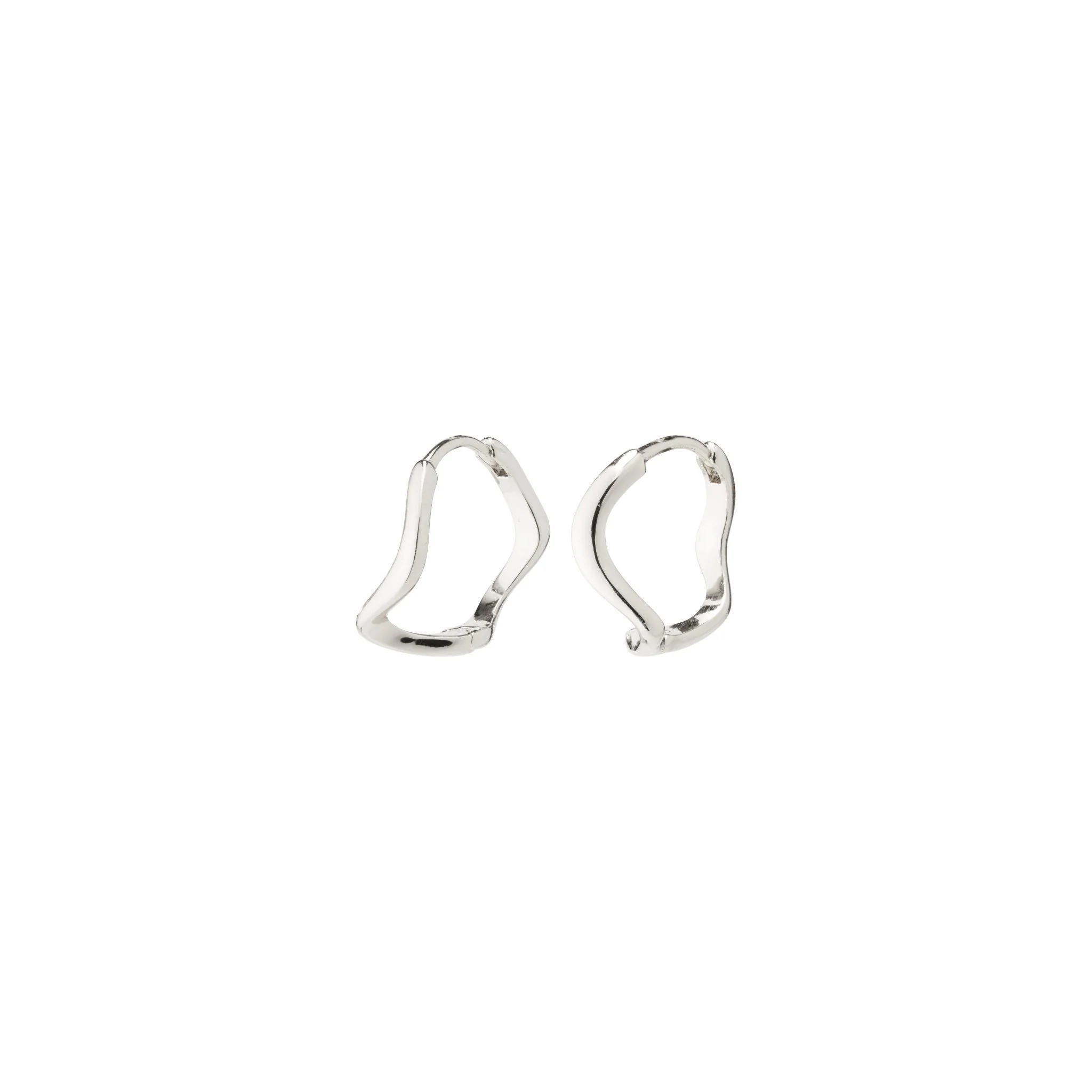 Alberte Wave Hoops - Image 4