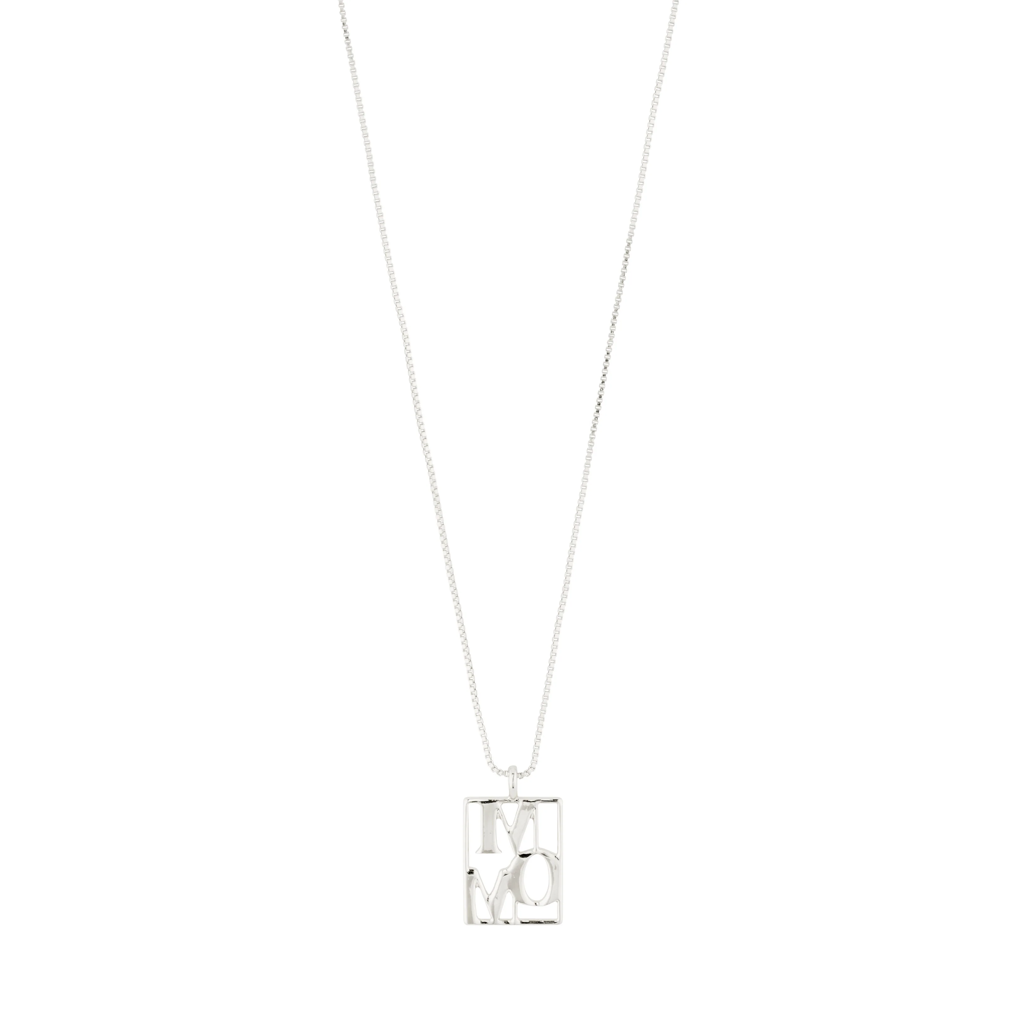 MOM Recycled Pendant Necklace, Love Tag - Image 5