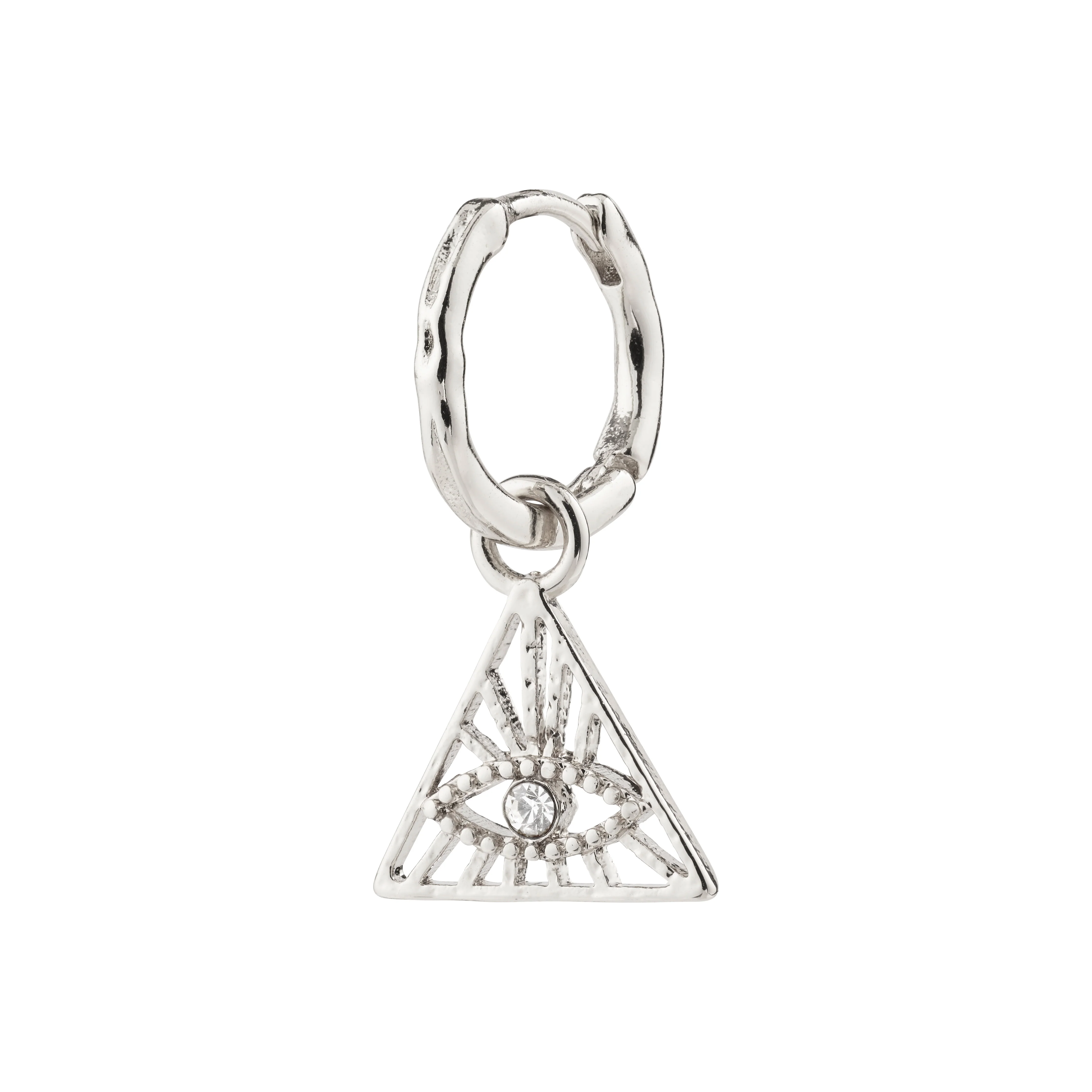 SIBYLLA Crystal Evil-Eye Recycled Single Earring - Image 3